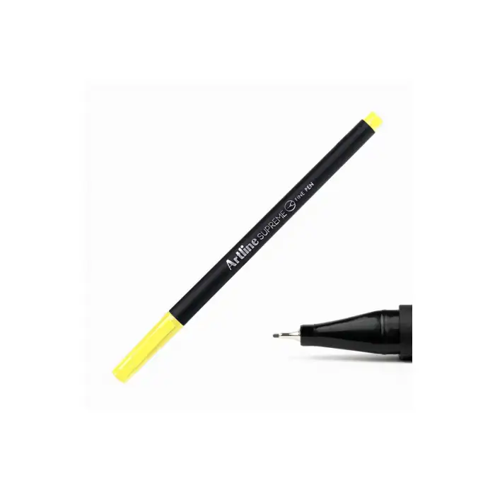 Artline Supreme Epfs-200 Fine Pen Light Yellow