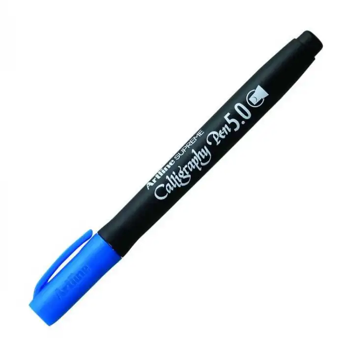 ARTLINE SUPREME KALİGRAFİ KALEMİ 5.0 MAVİ