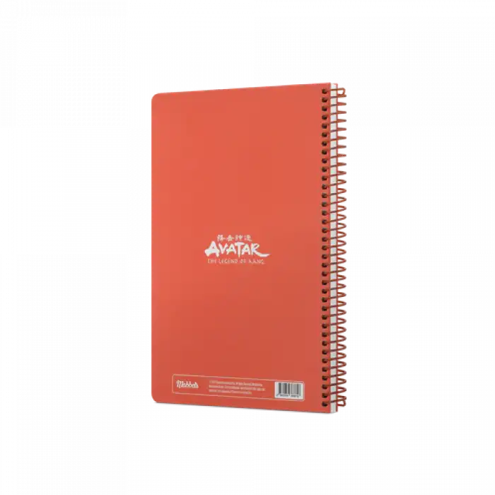 Avatar Aang Spiralli Defter Kırmızı 80YP. 17X24