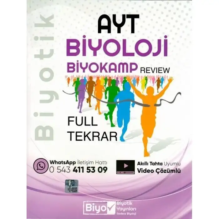 AYT Biyoloji Full Tekrar Biyotik Yayınları