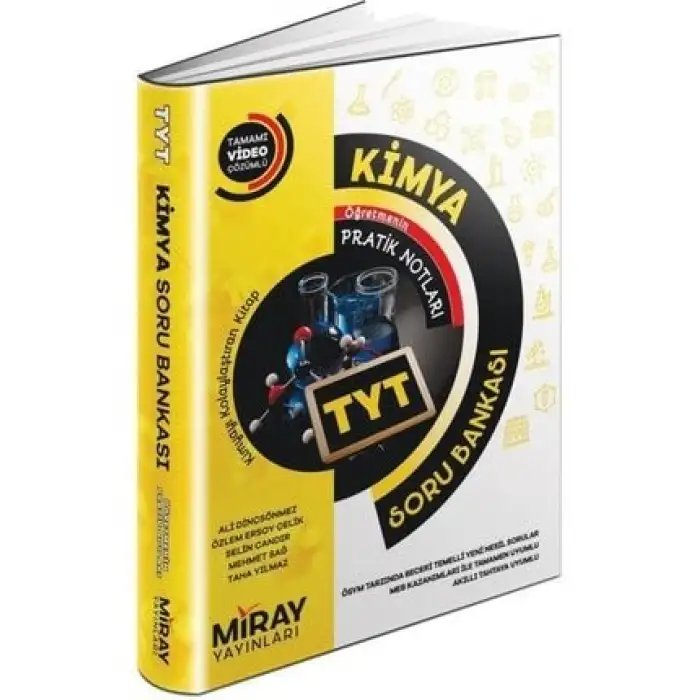 AYT Kimya Konu Özetli Soru Bankası Tamamı Video Çözümlü