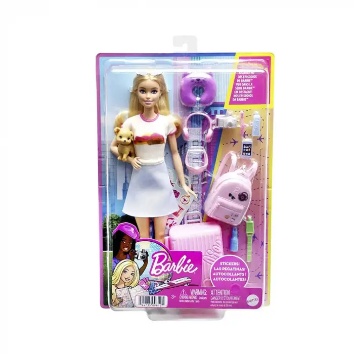 BARBIE SEYAHATTE BEBEĞİ VE AKSESUARLARI