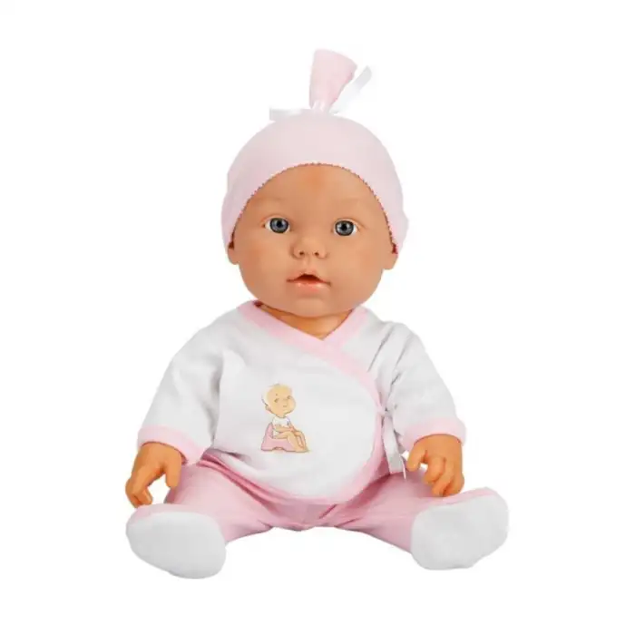 BEBELOU TUVALET ZAMANI SESLİ BEBEK SETİ 35 CM.