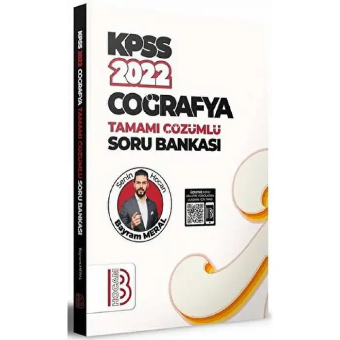 BENİM HOCAM YAYINLARI KPSS 2022 COĞRAFYA ÇÖZÜMLÜ SORU BANKASI