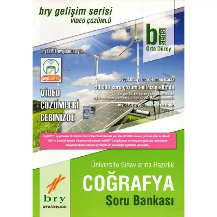 BİREY B SERİSİ ORTA DÜZEY COĞRAFYA SORU BANKASI VİDEO ÇÖZÜMLÜ