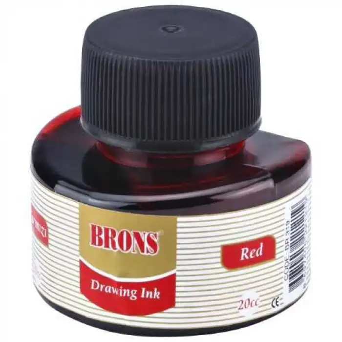 BRONS ÇİNİ  MÜREKKEBİ KIRMIZI