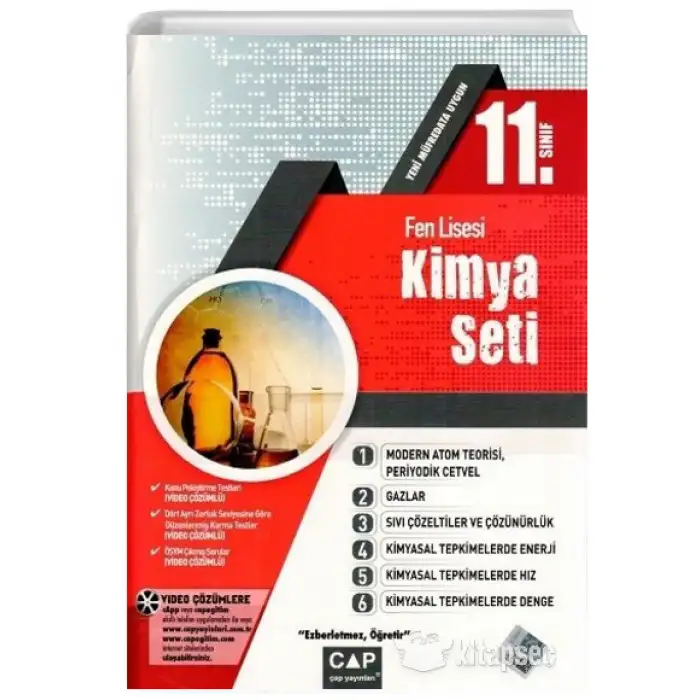 ÇAP 1. SINIF KİMYA SETİ