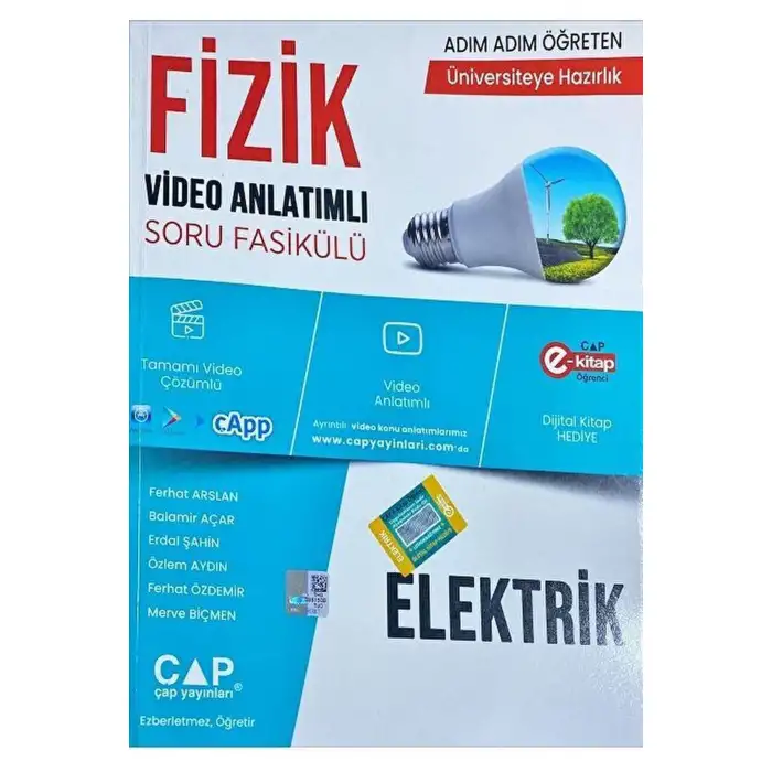 Çap Fizik Elektrik Konu Anlatımlı Soru Bankası