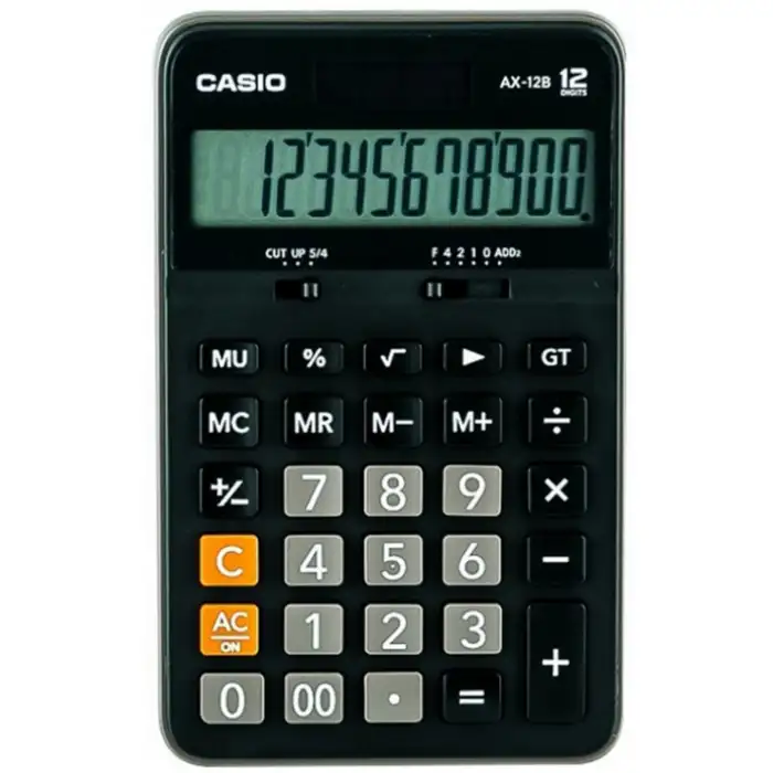 Casio Ax-12-B Hesap Makinasi 12 Hane