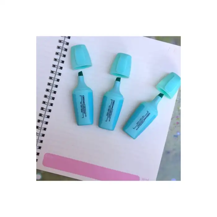 CEO FOSFORLU KALEM MİNİ PASTEL RENKLER MAVİ