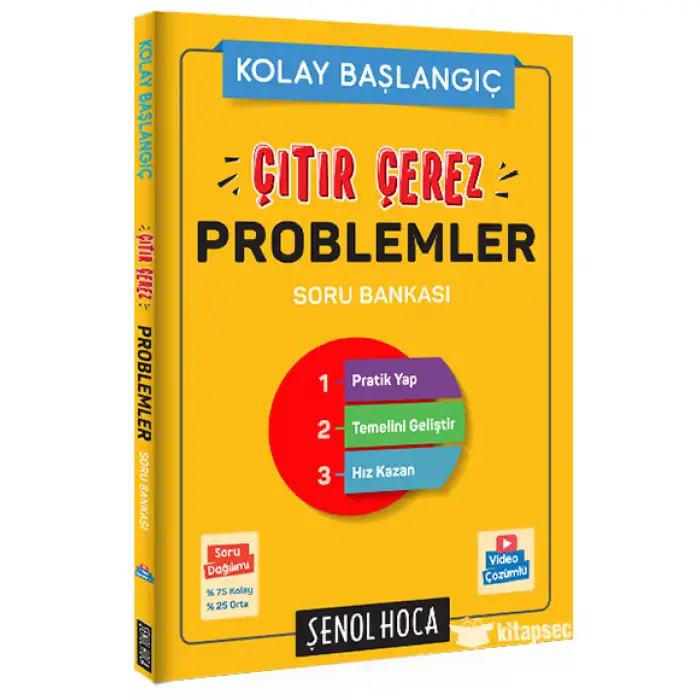 Çıtır Çerez Problemler Soru Bankası Şenol Hoca Yayınları