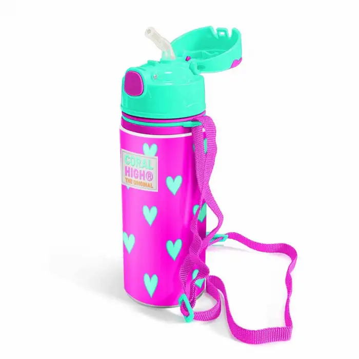 CORAL HIGH PİPETLİ ALÜMİNYUM MATARA (600ML) 11949