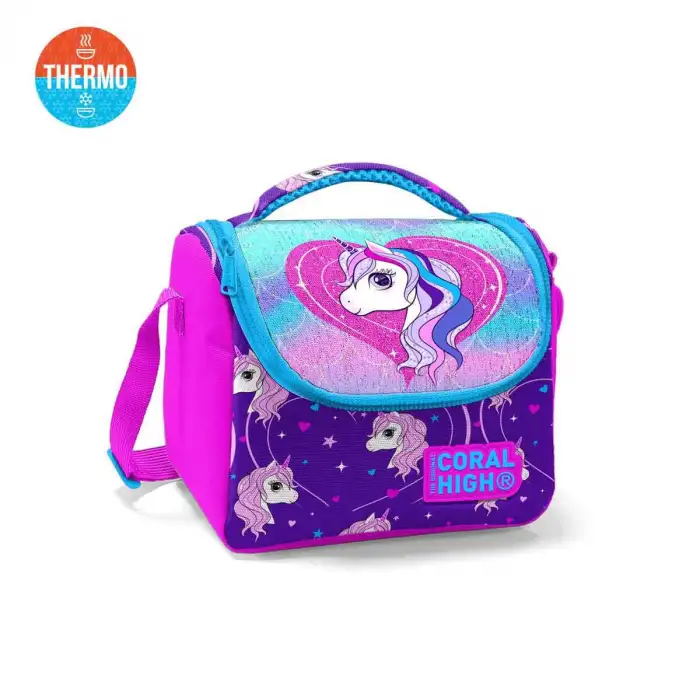 Coral High Unicorn Beslenme Çantası