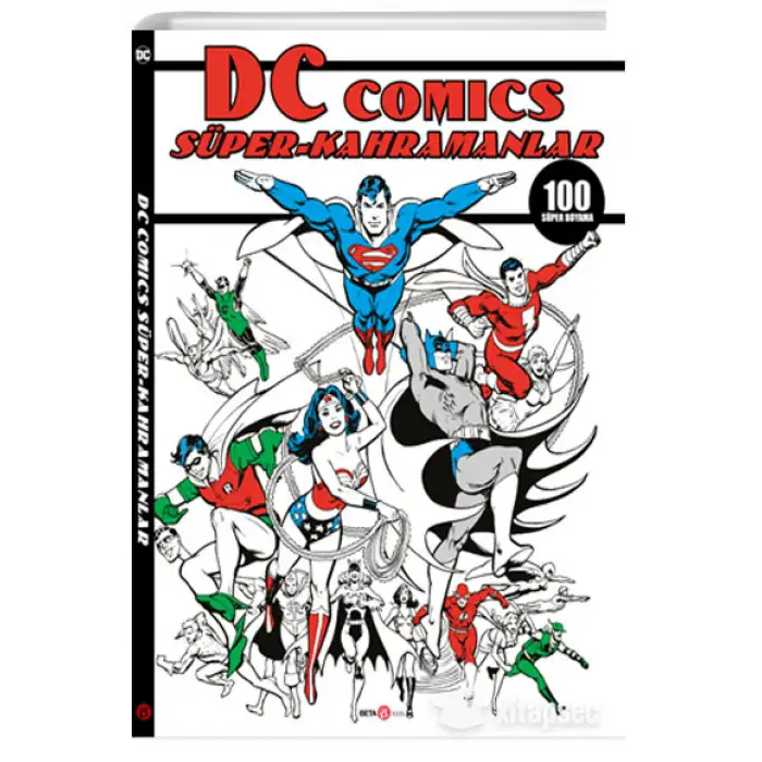 Dc Comics Süper Kahramanlar 100 Süper Boyama