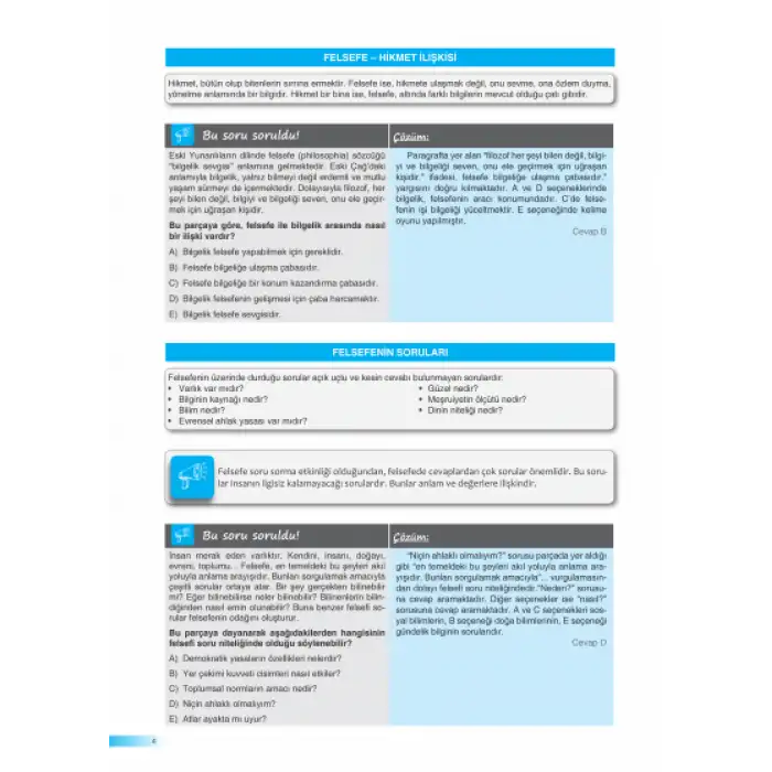 DELTA TYT FELSEFE ÖZET