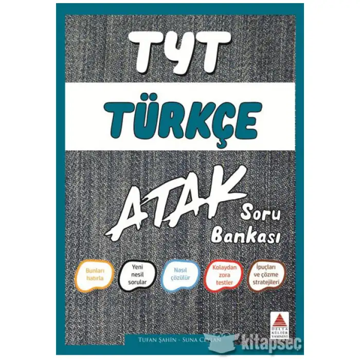 Delta TYT Türkçe Atak Soru Bankası Yeni