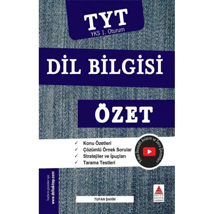 DELTA YKS 1 DİL BİLGİSİ