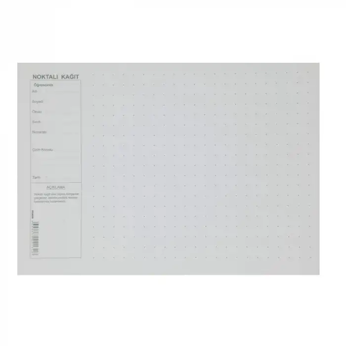 DİLMAN  NOKTALI KAĞIT TEKLİ