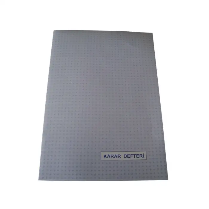 Dilman Karar Defteri Karton Kapak Numarali 40 Yp