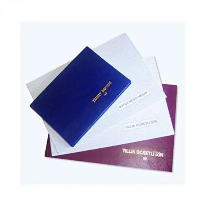 DİLMAN YILLIK ÜCRETLİ İZİN DEFTERİ KARTON K.
