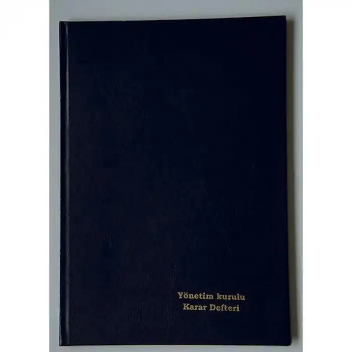 DİLMAN YÖNETİM KURULU KARAR DEFTERİ 96YP.NUMARALI CİLTLİ