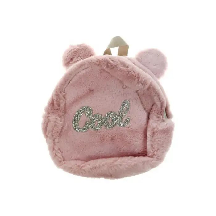 DOLPHIN ÇANTA SIRT PELUŞ PEMBE PB-759-A