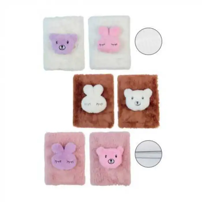 DOLPHIN HATIRA DEFTERİ PELUŞ MASKOTLU PN-623