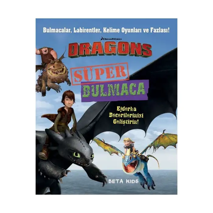 DREAMWORKS DRAGONS SÜPER BULMACA KİTABI