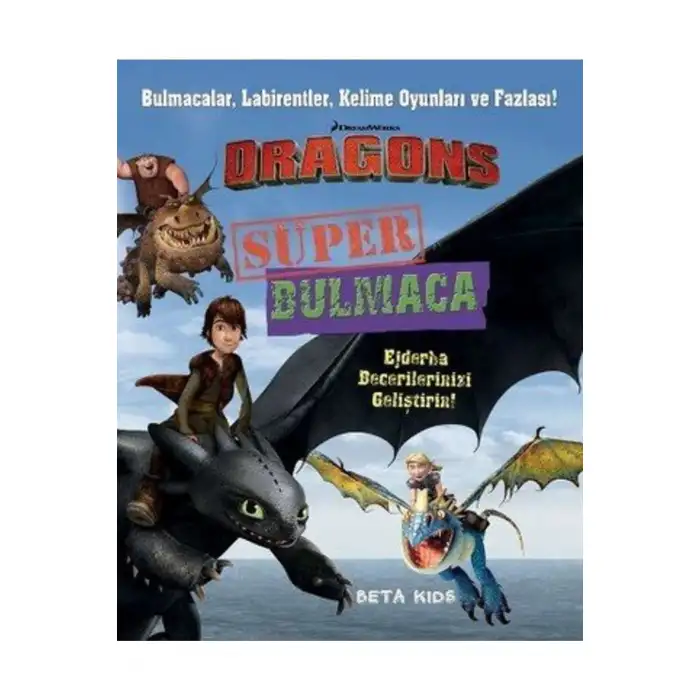 DREAMWORKS DRAGONS SÜPER BULMACA KİTABI