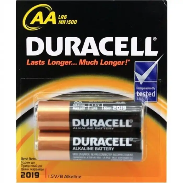 DURACELL AA KALEM PİL 2Lİ KARTELA