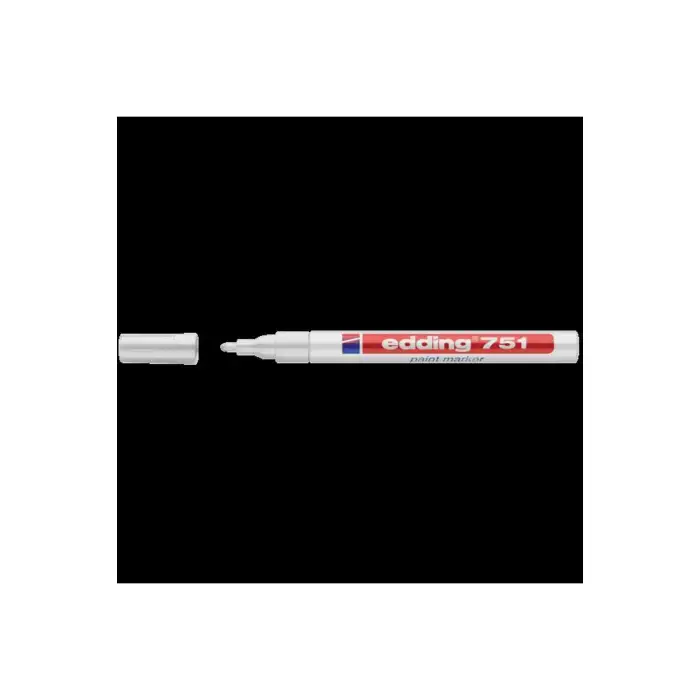 Edding Boya Dekor Marker E-751 Beyaz