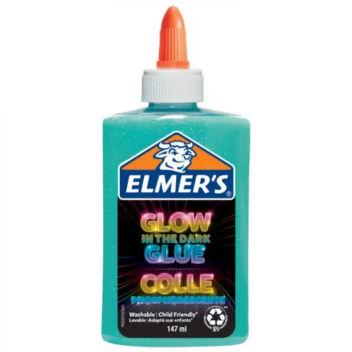 ELMERS YAPIŞTIRICI 147 ML KARANLIKTA PARLAYAN MAVİ 2162078