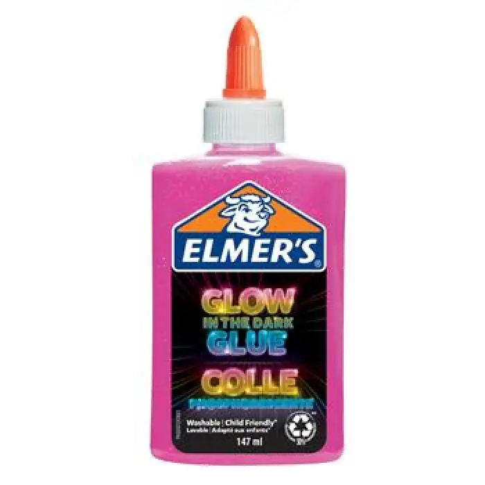 ELMERS YAPIŞTIRICI 147 ML KARANLIKTA PARLAYAN PEMBE 2162079
