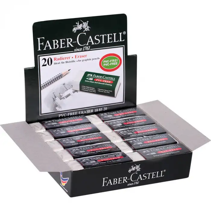 FABER CASTELL 7085-20 BEYAZ SİLGİ