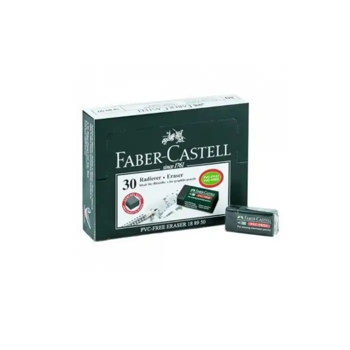 FABER CASTELL 7089-30 SİYAH SİLGİ