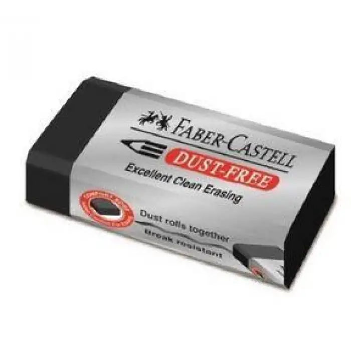 FABER CASTELL DUST-FREE SİYAH SİLGİ