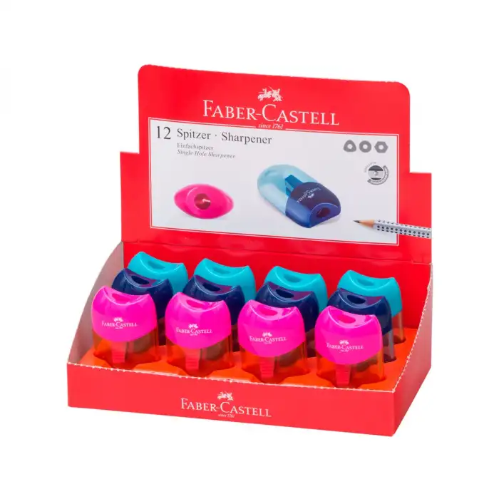 Faber Castell Mini Apple Trend Renkler Kalemtıraş