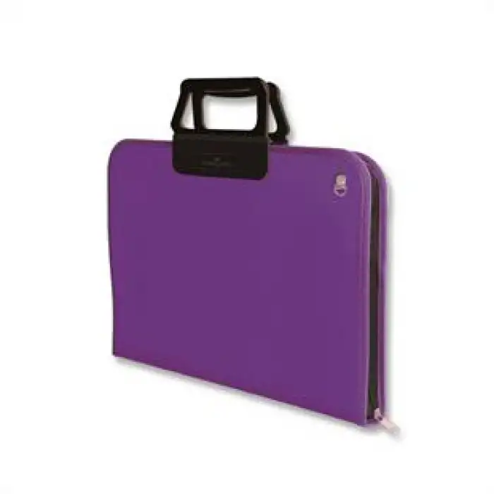 FABER CASTELL PROJE ÇANTASI 38x55 CM. MOR