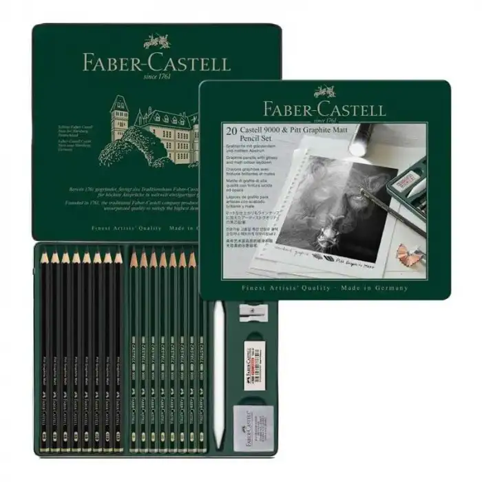FABER PİTT GRAPHİTE MATT DERECELİ K SET
