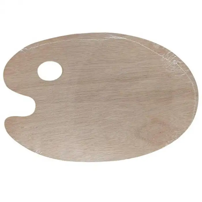 Fanart Academy Mdf Oval Palet 30X40Cm
