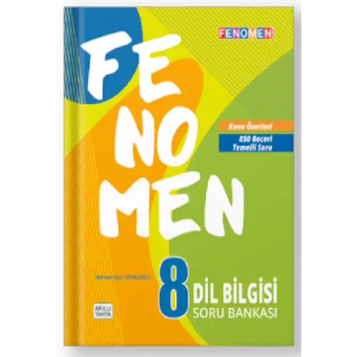 Fenomen 8.Sınıf Dil Bilgisi Soru Bankası