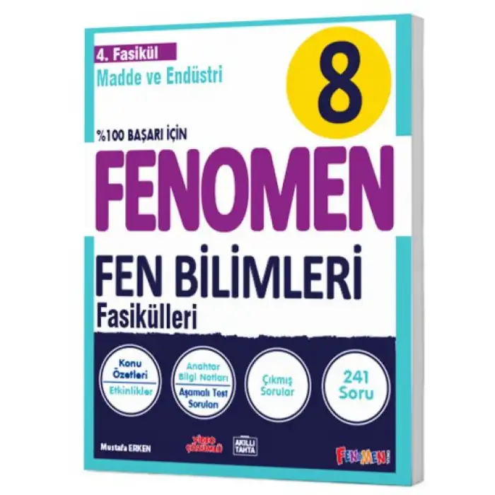 Fenomen 8 Fen Bilimleri 4.Fasikül