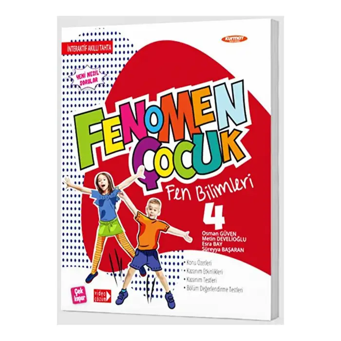 Fenomen Kitap 4. Sınıf Fen Bilimleri Fenomen Çocuk