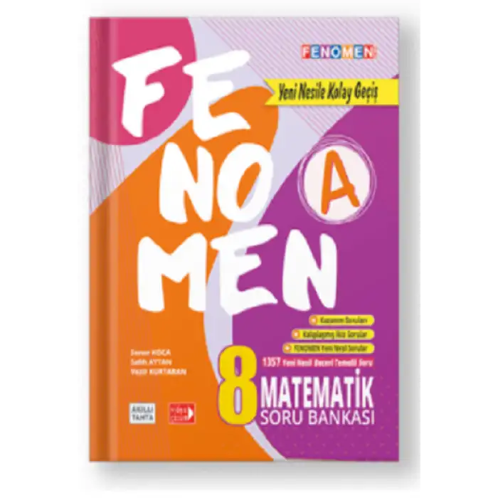 FENOMEN KİTAP 8.SINIFMATEMATİK A SORU BANKASI