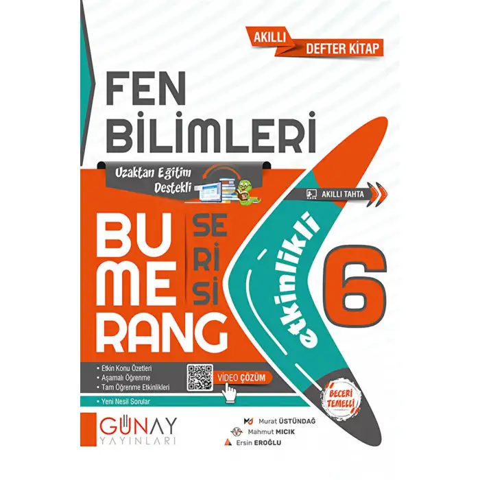 GÜNAY 6 BUMERANG SERİSİ FEN BİLİMLERİ