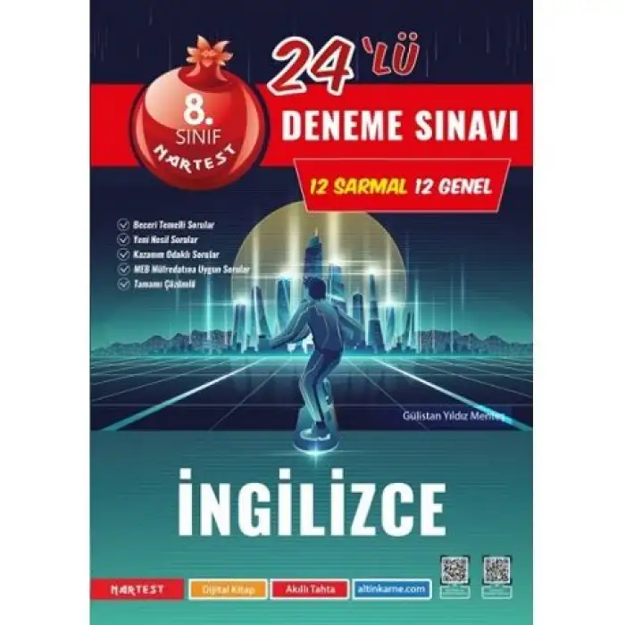 GÜNAY 8.SINIF İNGİLİZCE DENEME