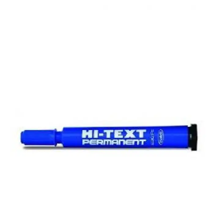 HI-TEXT KESİK UÇ MARKER MAVİ