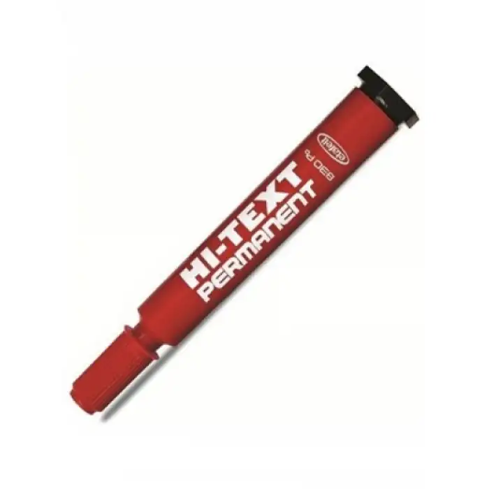 HI-TEXT YUVARLAK UÇ MARKER KIRMIZI 830PB