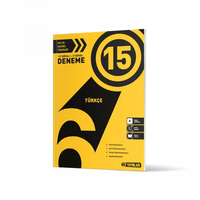 HIZ 6 TÜRKÇE 15Lİ DENEME