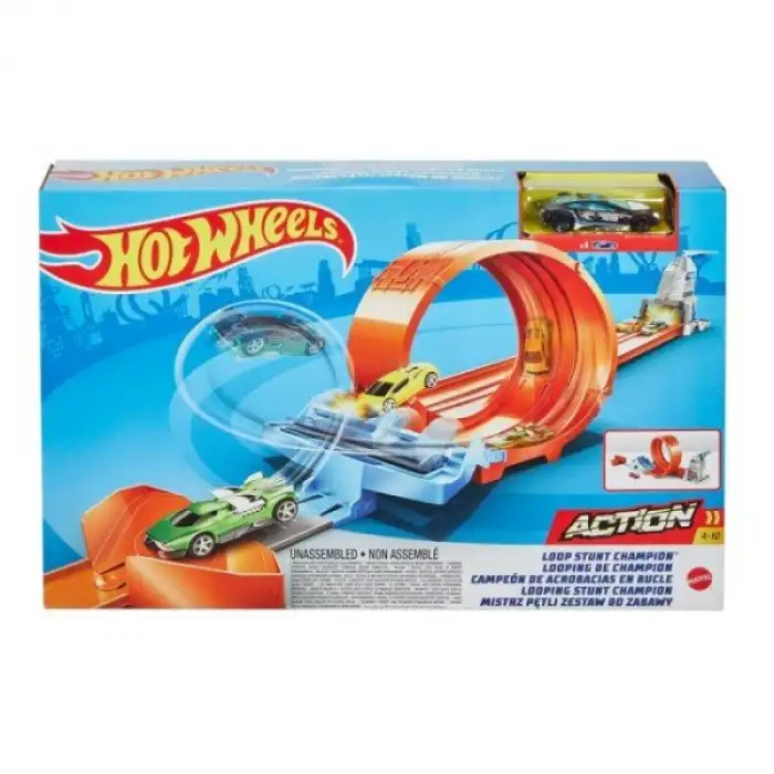 HOT WHEELS ŞAMPİYONLUK PARKURU YARIŞ SETİ